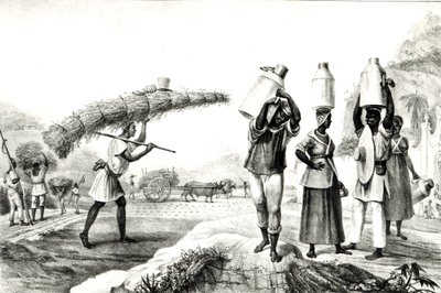 Vendeurs de lait et de Capim, de 