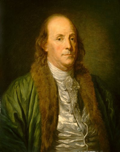 Benjamin Franklin - Jean Baptiste (after) Greuze