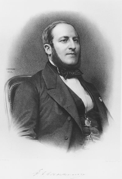 Portrait du baron Georges Eugène Haussmann (1809-91), 1865 - Jean Baptiste Adolphe Lafosse