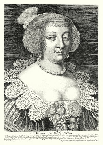 Madame de Maisonfort - Jean Baptiste Alexandre (after) Le Blond