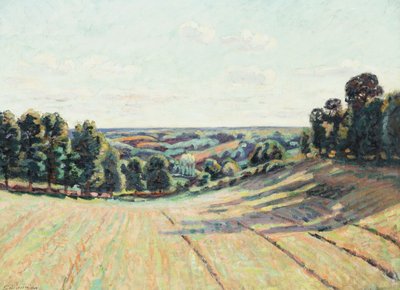Paysage vallonné dans la Creuse - Jean Baptiste Armand Guillaumin