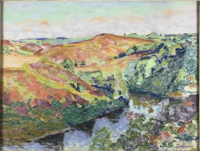 Paysage à Crozant, c.1898 - Jean Baptiste Armand Guillaumin