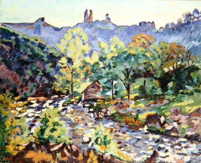 Ruines du château, Crozant, vers 1905 - Jean Baptiste Armand Guillaumin