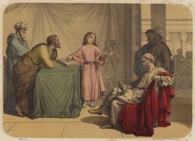 Jésus parmi les docteurs - Jean Baptiste Auguste Leloir