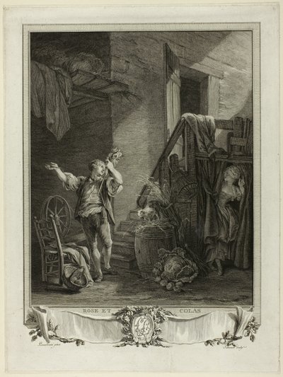 Rose et Colas - Jean Baptiste Blaise Simonet