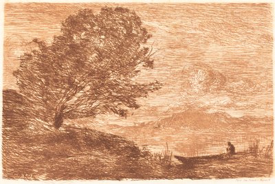 Un lac du Tyrol - Jean Baptiste Camille Corot