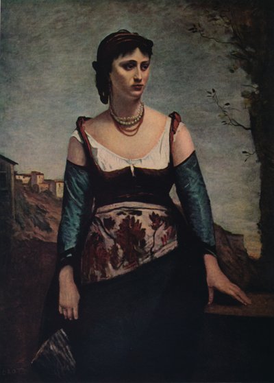 Agostina, 1866 - Jean Baptiste Camille Corot