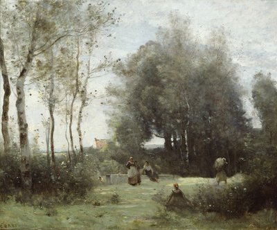Arleux-Palluel, Le Pont des Trystes, 1871-72 - Jean Baptiste Camille Corot