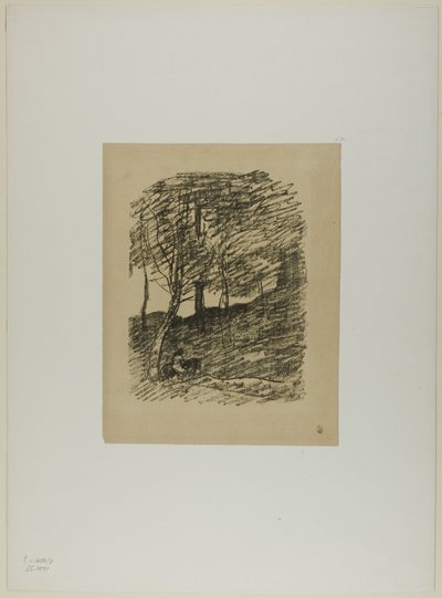 Sous les arbres - Jean Baptiste Camille Corot