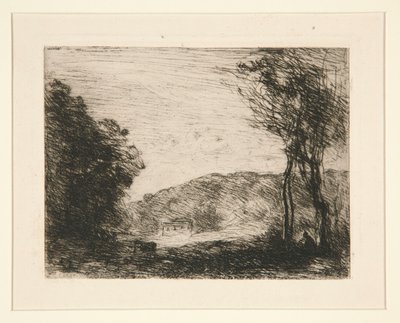 Campagne boisée - Jean Baptiste Camille Corot