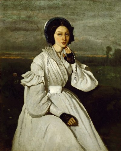 Claire Sennegon, 1837 - Jean Baptiste Camille Corot