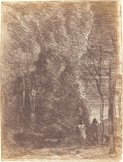 Dante et Virgile - Jean Baptiste Camille Corot