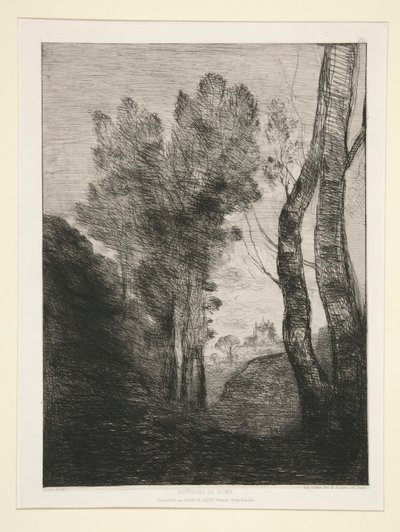 Environs de Rome - Jean Baptiste Camille Corot