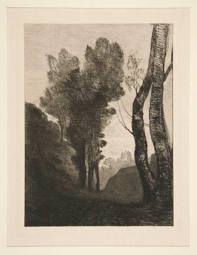 Environs de Rome - Jean Baptiste Camille Corot