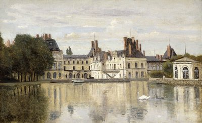 Fontainebleau - Le Château vu de la Pièce d