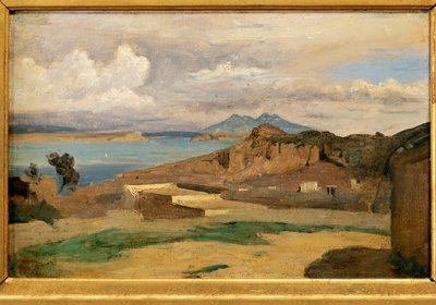 Ischia, vue prise des pentes du Mont Epomeo - Ischia, seen … - Jean Baptiste Camille Corot