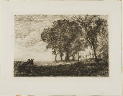 Paysage Italien - Jean Baptiste Camille Corot