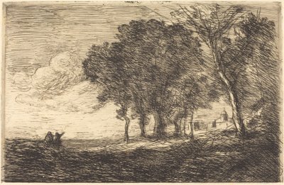 Paysage italien, vers 1865 - Jean Baptiste Camille Corot
