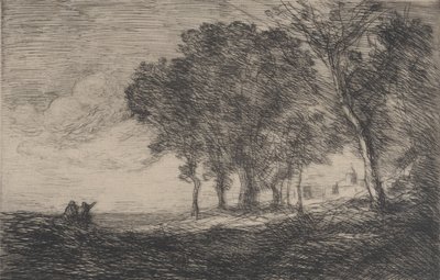 Paysage italien - Jean Baptiste Camille Corot