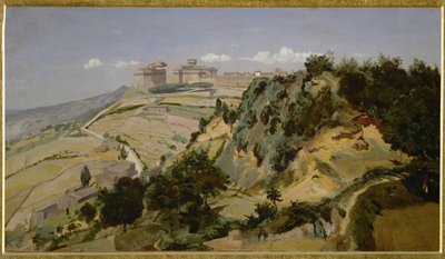 La citadelle de Volterra - Volterra citadel ... - Jean Baptiste Camille Corot