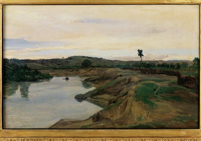 La promenade du Poussin, campagne de Rome ... - Jean Baptiste Camille Corot