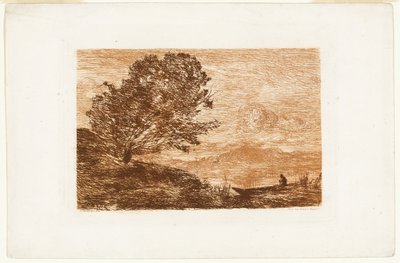 Lac au Tyrol - Jean Baptiste Camille Corot