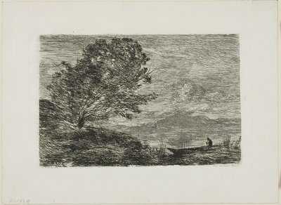 Lac au Tyrol - Jean Baptiste Camille Corot