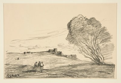 Le Fort détaché - Jean Baptiste Camille Corot