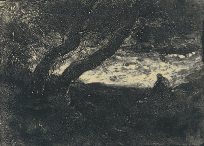 Le Songeur - Jean Baptiste Camille Corot