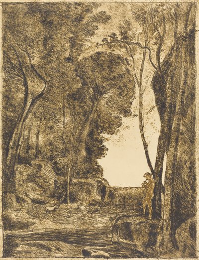 Le Petit Berger - Jean Baptiste Camille Corot