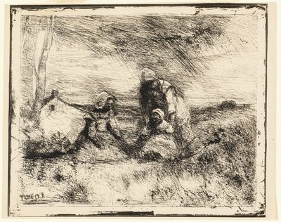 Petite sœur - Jean Baptiste Camille Corot