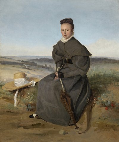 Louise Harduin, 1831 - Jean Baptiste Camille Corot