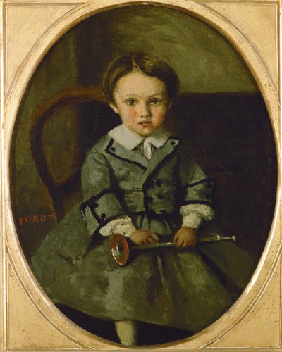 Maurice Robert enfant ... - Jean Baptiste Camille Corot