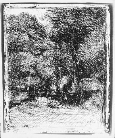 Souvenir de Bas Brhaut, 1858 - Jean Baptiste Camille Corot