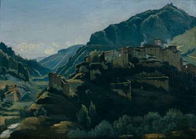 Village méridional - Jean Baptiste Camille Corot