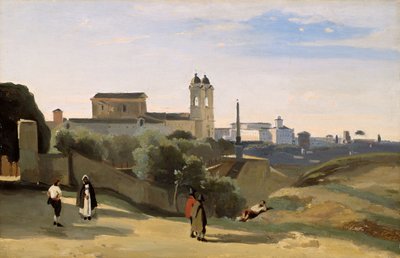 Monte Pincio, Rome - Jean Baptiste Camille Corot