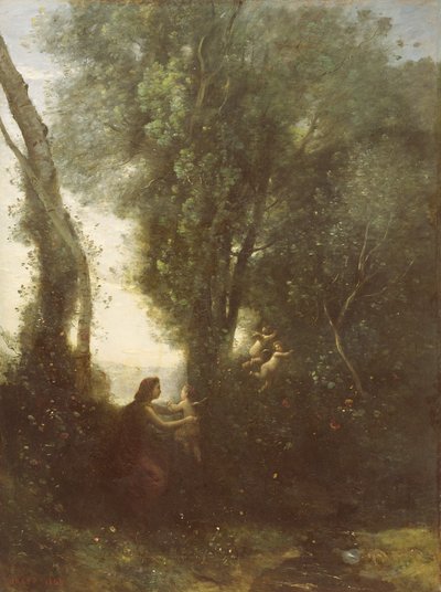 Matin, 1865 - Jean Baptiste Camille Corot