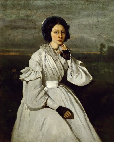 Portrait de Claire Sennegon - Jean Baptiste Camille Corot