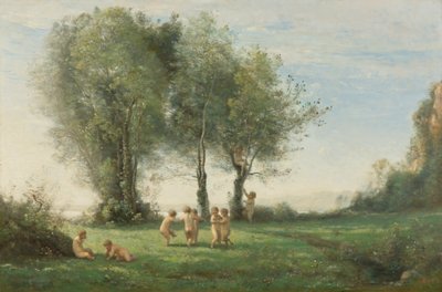 Ronde D’Amours; Lever du Soleil - Jean Baptiste Camille Corot