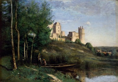Ruines du château de Pierrefonds - Jean Baptiste Camille Corot