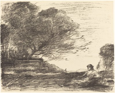 Sappho, 1871 - Jean Baptiste Camille Corot