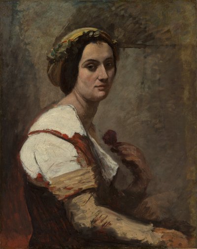 Sibylle - Jean Baptiste Camille Corot