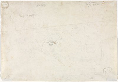 Esquisse pour un paysage (verso) - Jean Baptiste Camille Corot
