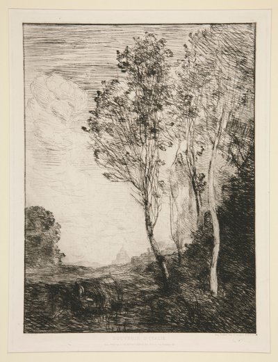 Souvenir de - Jean Baptiste Camille Corot