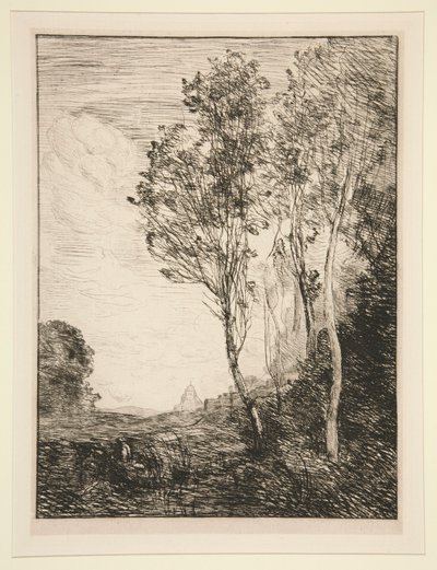 Souvenir d - Jean Baptiste Camille Corot