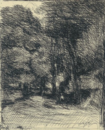 Souvenir du Bas-Bréau - Jean Baptiste Camille Corot