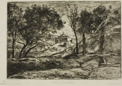 Souvenir de Toscane - Jean Baptiste Camille Corot