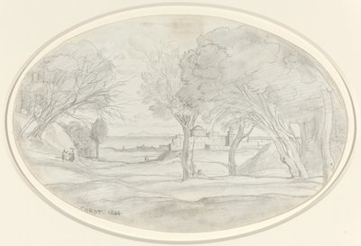 Souvenir de Toscane, 1844 - Jean Baptiste Camille Corot