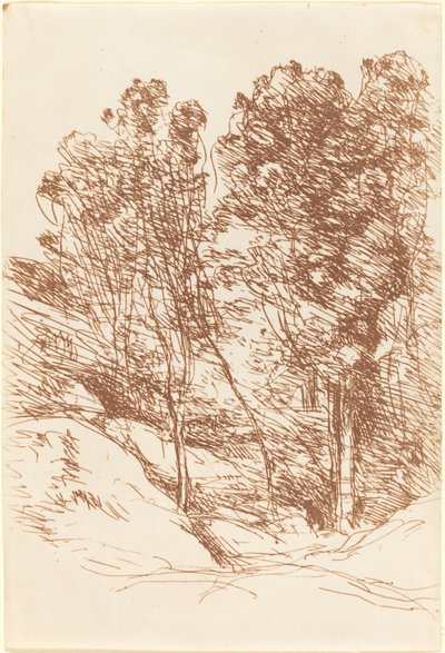 Souvenir de la Vallée de la Sole - Jean Baptiste Camille Corot