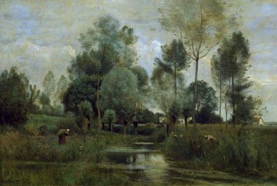 Printemps, par Jean-Baptiste-Camille Corot (1796-1875) - Jean Baptiste Camille Corot